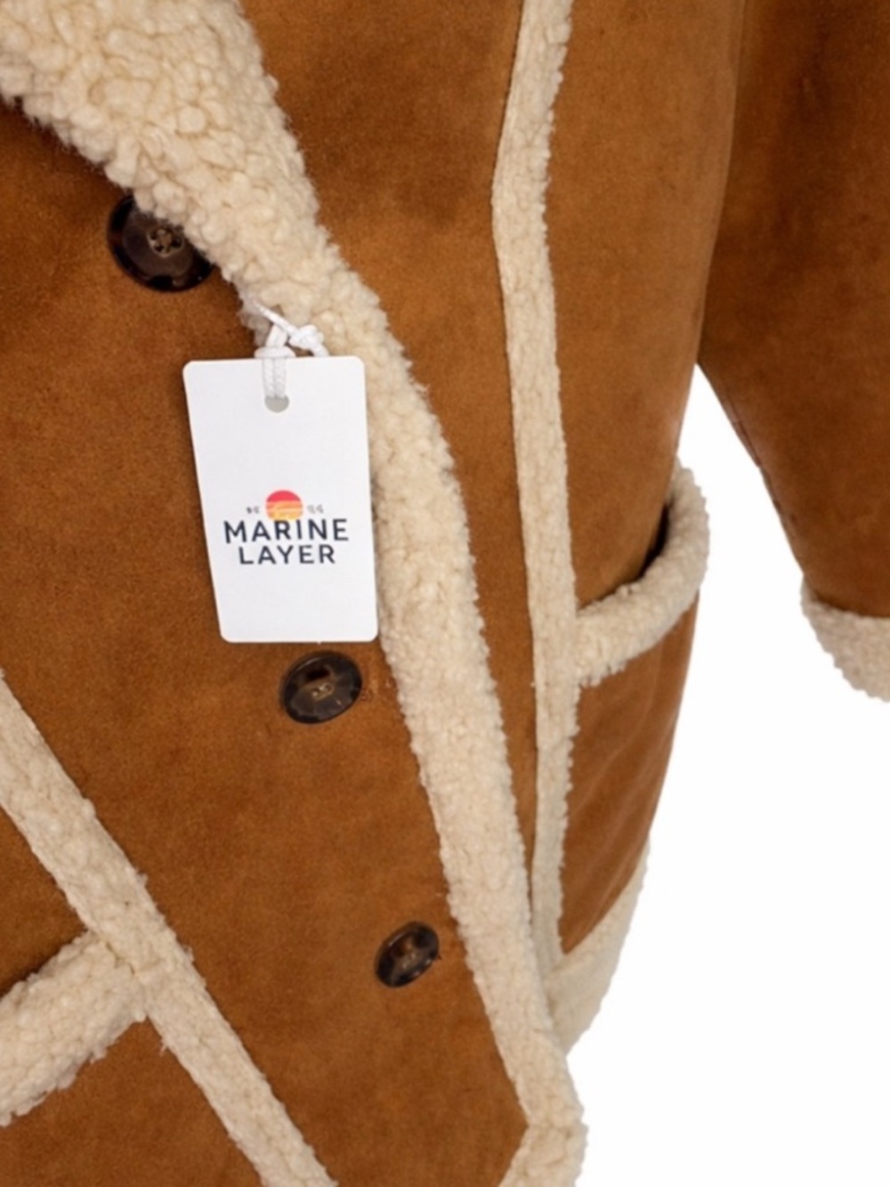 NWT MARINE LAYER Penny Lane Coat - Picture 3 of 3